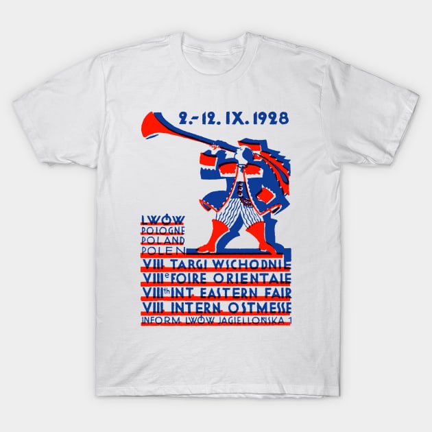 1928 Lwow Eastern International Fair T-Shirt by historicimage